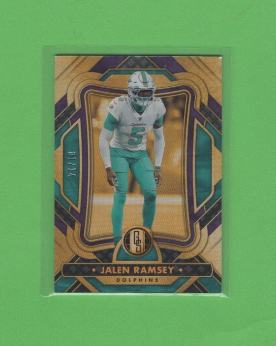 2023 Gold Standard Jalen Ramsey VIOLET PARALLEL 1/14!!! - Image 1 of 2