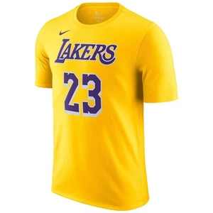 Nike Los Angeles Lakers NBA Herren T-Shirt LeBron James - Davis Krzarm Shirt - Bild 1 von 3