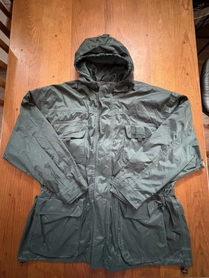 Chaqueta Parka de Lluvia con Capucha para Mujer The Cabelas Impermeable Talla 3XL Foto 1 de 4