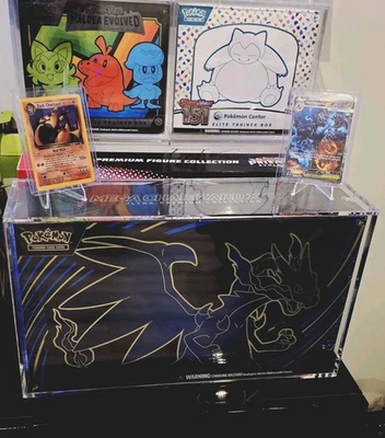 *PRE ORDER* Mega Charizard X Ultra Premium Collection Acrylic Case UPC - Image 1 of 3