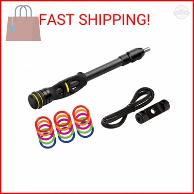 Estabilizador de arco de tiro con arco Trophy Ridge Hitman, 8" Foto 1 de 2