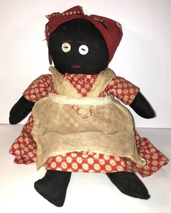 11” Cloth Girl Rag Doll Americana FREE SHIPPING - Picture 1 of 11