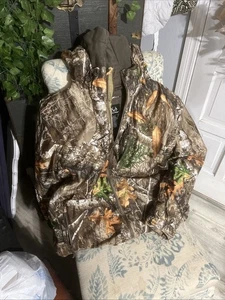 **PRE-OWNED**RealTree Real Tree Camo Men’s Insulated Hunting Jacket Coat Size XL - Picture 1 of 4