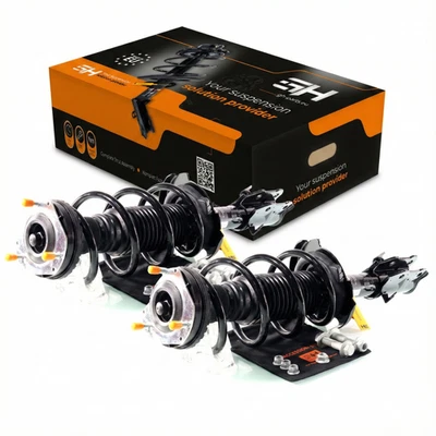 2x Komplett Stoßdämpfer Federbein Satz Vorne für Ford Fiesta VI 08- 1.4/1.6 TDCI - Bild 1 von 4