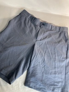 Nike Dri-FIT Golf Shorts Mens Size 34 Blue Chino UV Stretch Golfing Casual Men - Picture 1 of 6