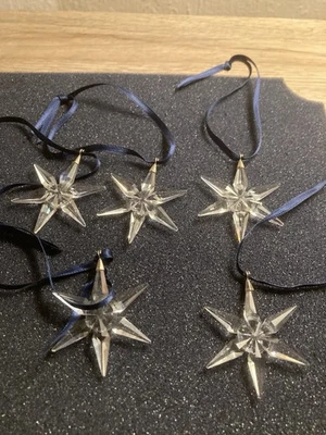 Swarovski 5 Kleine Weihnachtssterne 2003 - Bild 1 von 4