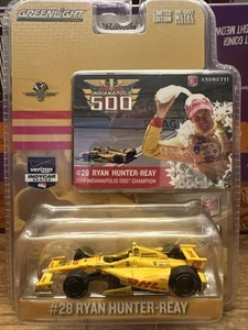 XRARE Greenlight Ryan Hunter Reay 2014 #28 DHL INDIANAPOLIS WIN CHAMP 1:64 NIP - Picture 1 of 3
