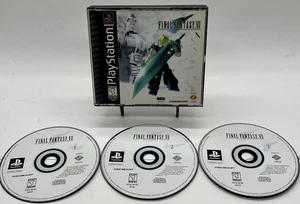 Final Fantasy XII 7 Sony PlayStation 1 set completo testato 3 dischi Squaresoft '97 - Foto 1 di 12