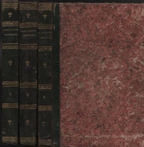 Galleria universal de todas las naciones de mondo 3 voll. 1838-41. SLB - Bild 1 von 2
