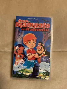 Oguy Mampato En Rapanui Rare VHS Tape Made In Chile in Espanol - Foto 1 di 24