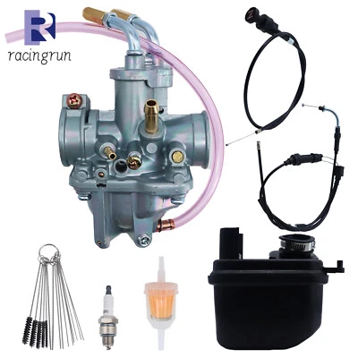 Carburetor & Air Filter Box For Yamaha PEEWEE PW50 PY50 Throttle & Choke Cable - Image 1 of 4