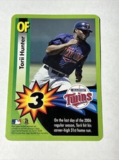 2007 MLB Trade Up Baseball Card From Game Single Card Torii Hunter