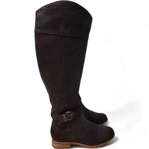 Timberland Rangely Tall Brown Leather Zip Riding Casual Womens Boots 3556R UK 4 - Picture 1 of 8