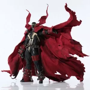 1/12 Scale Rode Custom Deluxe Spawn Red Wired Cape for Mcfarlane Only Cloak - Picture 1 of 6