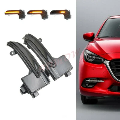 LED Sequential Turn Signal Light For Mazda 3 Axela Mazda 6 Atenza 2017 2018 - Image 1 of 4