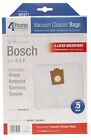 5 X Microfibre Vacuum Cleaner Bags For Bosch Activa, Alpha, Optima, Pro, Ultra