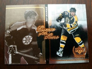 1999-00 Upper Deck Century Legends Essence of the Game #E2 Ray Bourque Bobby Orr
