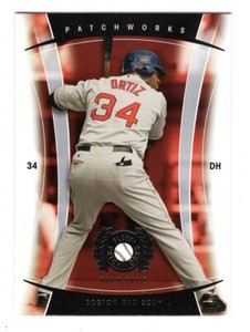 2005 Fleer Patchworks David Ortiz #5 Boston Red Sox Baseball Card