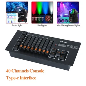 DMX 40 Channel Control Controller Console For Stage Party Lights Battery Powered - Picture 1 of 9