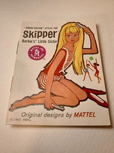 Mattel 1963 Skipper Barbie's Little Sister Booklet - Picture 1 of 10