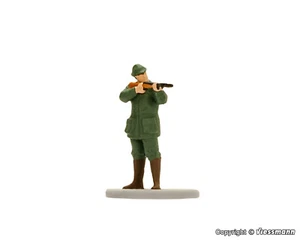 Viessmann 1529 HO 1:87 Huntsman with gun and muzzle flash - Picture 1 of 2