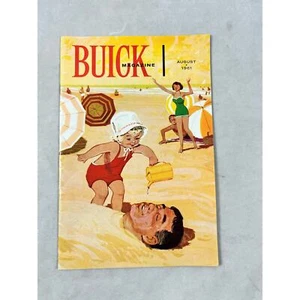 Buick Magazine August 1961 General Motors GM Car Brochure 1960s Rare - Picture 1 of 5