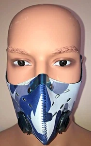 Gym Workout Pack of 2 Masks Endurance Exercise Cardio Breathable Fitness Running - Picture 1 of 3