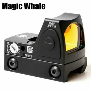 Tactical Mini RMR Holographic Sight Red Dot Reflex Scope w/ 20mm Mount for Glock - Picture 1 of 11