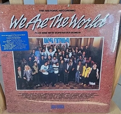 *SEALED* We Are The World Brand New LP Vintage Vinyl 1985 Mint w/ Hypersticker  - Image 1 of 4