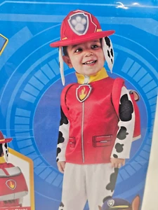 ALK Halloween Costume Pretend Play Dress Up Paw Patrol Marshall Outfit XS Sz 4-5 - Picture 1 of 7