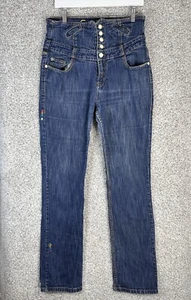 Jeans Coogi vintage y2k blu vita ultra alta stile corsetto taglia 32 (11/12) - Foto 1 di 12