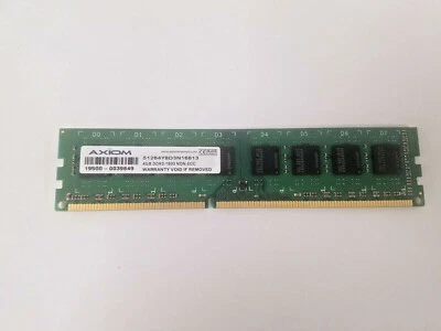AXIOM 2x4GB (8gb) DDR3-1600 PC3-12800 Reg Desktop Memory Modules 51264Y8D3N16813 - Image 1 of 3