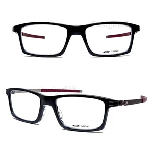 Oakley Pitchman OX8050-0555 Polished Black 55/18/140 Eyeglasses - New - Picture 1 of 7