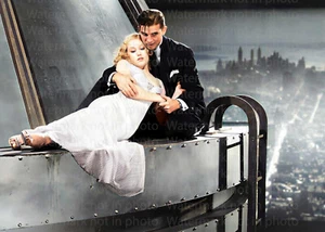 Fay Wray & Bruce Cabot in King Kong RARE COLOR Photo 324 - Picture 1 of 1