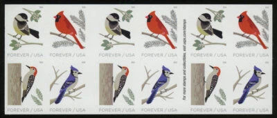 US #5320b 5217-20 5217-5220 Birds in Winter Convertible Booklet NH MNH Pl.B11111 - Image 1 of 2
