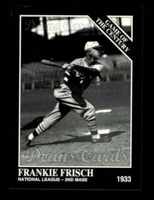 1993 Conlon #664 Frankie Frisch  1933 All-Star Game Cardinals HOF 8 - NM/MT - Image 1 of 1