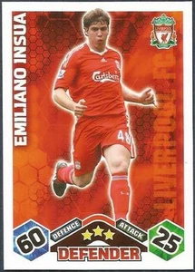 TOPPS MATCH ATTAX 2009-10-LIVERPOOL & ARGENTINA-EMILIANO INSUA - Picture 1 of 1