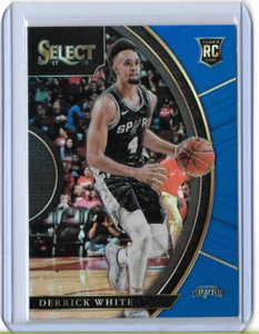 Derrick White 2017-18 Select Prizms Blue Concourse #99 RC Rookie /299 Spurs - Picture 1 of 1
