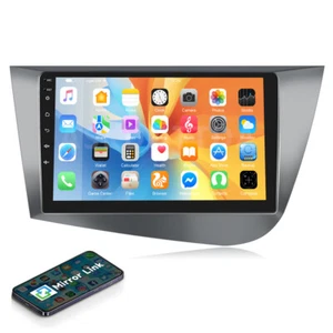 2+32G 9" Android 13 per SEAT LEON 2005-2012 autoradio GPS NAVI BT WIFI RDS FM - Foto 1 di 13