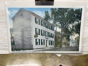 Marblehead, MA - King Hooper Mansion 1749 - um 1905 - Vintage Postkarte - Bild 1 von 2
