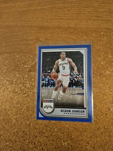 2022-23 PANINI HOOPS BASKETBALL BLUE #151 KELDON JOHNSON SAN ANTONIO SPURS NM/M - Picture 1 of 2