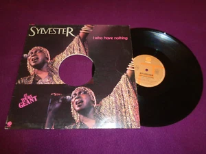 MAXI 12' SYLVESTER / I WHO HAVE NOTHING / FANTASY FRENCH PRESS DISCO 1979 - Picture 1 of 1