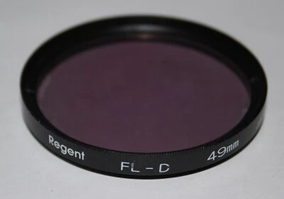Regent - 49mm FL-D Fluorescent Filter - vgc - Image 1 of 2