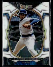 Fergie Jenkins #'d /149 - 2023 Panini Select White Holo Prizm #89 Chicago Cubs