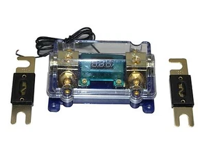 Digital Golden Anl Dist Block 0-4 Gauge Fuse Holder Car Audio Anl Fuse150A - Picture 1 of 4