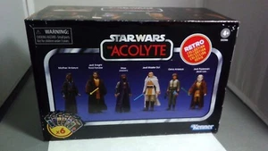 STAR WARS Retro Collection THE ACOLYTE Multipack 6 Figure EXCLUSIVE - Picture 1 of 2