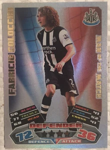 Match Attax 11/12 Fabricio Coloccini Man Of The Match 391 Trading Card - Bild 1 von 2