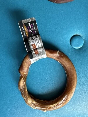 Anillo para masticar perro Dentley's Bully - 1 quilate sabor natural, grano y sin gluten 1 oz Foto 1 de 2
