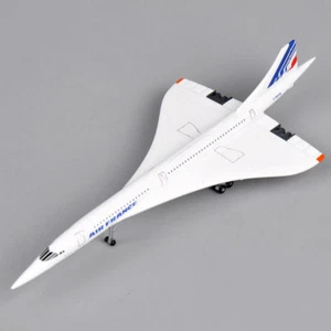 Concorde 1/400 Toy Gift Air France 1976-2003 Diecast Alloy Aircraft Plane Model - Picture 1 of 8