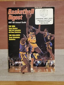 1987 1988 Magic Johnson Basketball Digest Ultra RARE Oddball LA Lakers - Picture 1 of 2